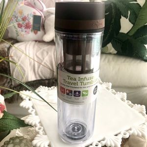 New! Tea Infuser Traveler Tumbler
